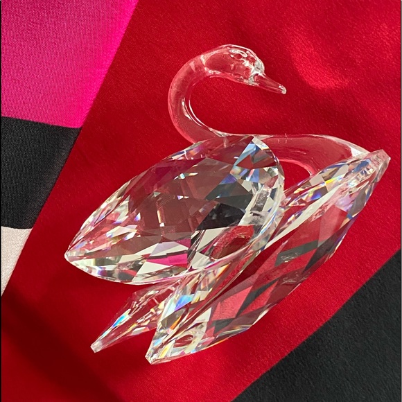 Swarovski Art Vintage Retired Swarovski Crystal Swan Poshmark
